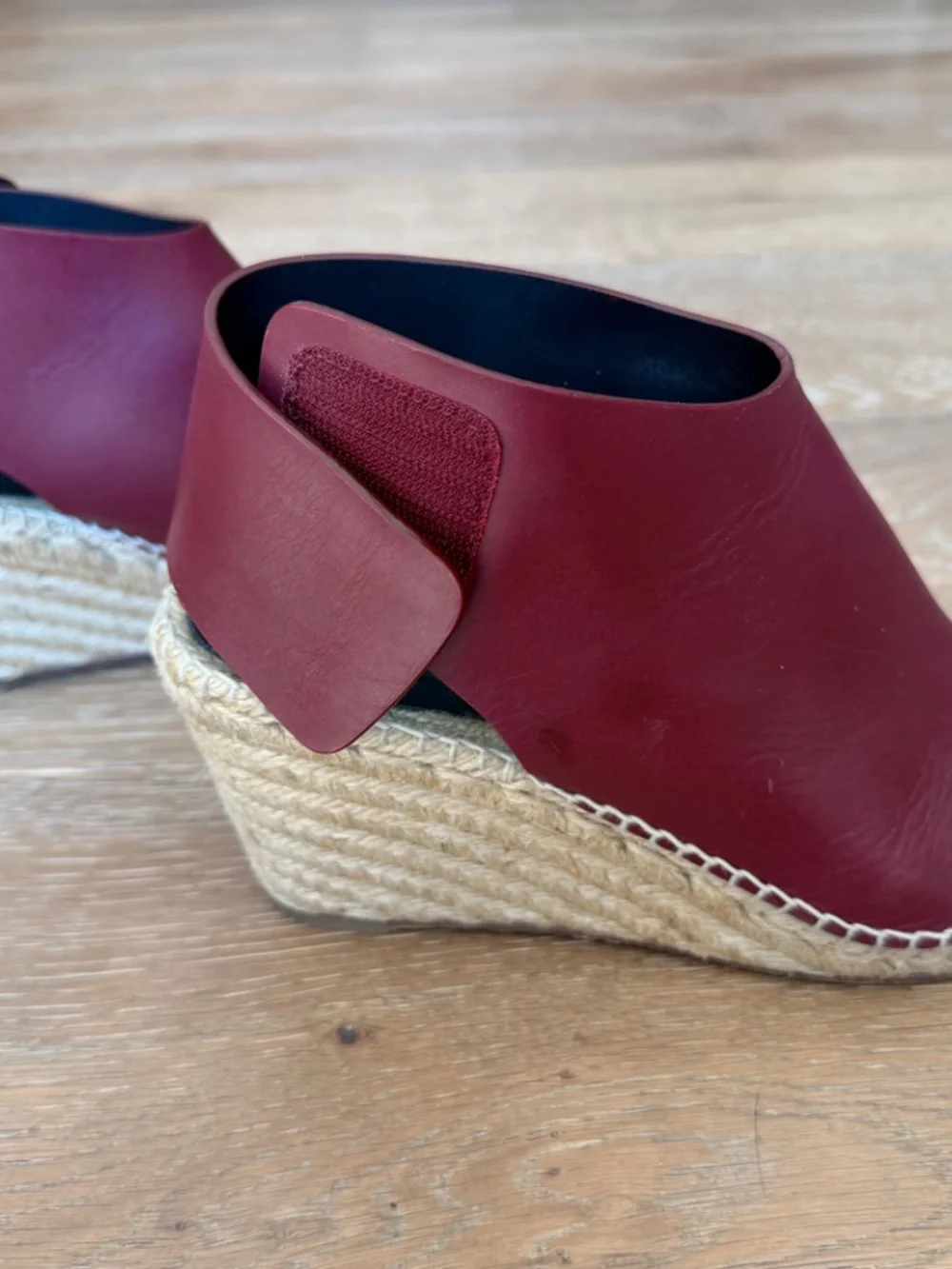Celine maroon espadrille
